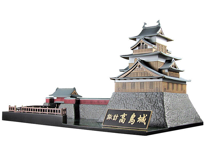 Suwa Takashima Castle Model Kit Gallery Image 1