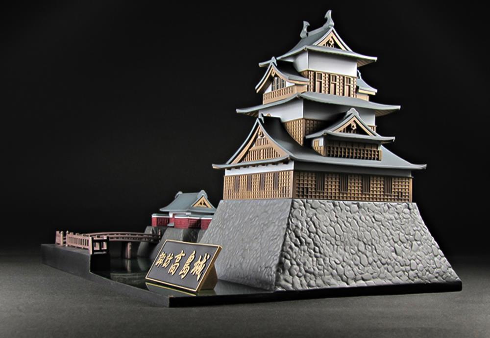 Suwa Takashima Castle Model Kit Gallery Image 3