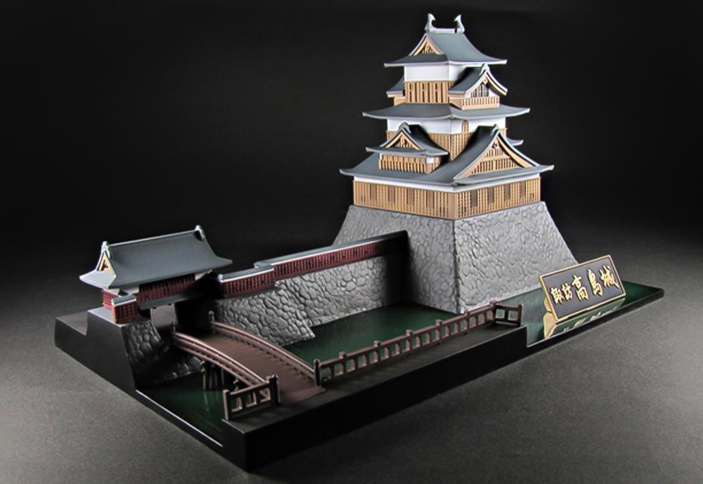 Suwa Takashima Castle Model Kit Gallery Image 5