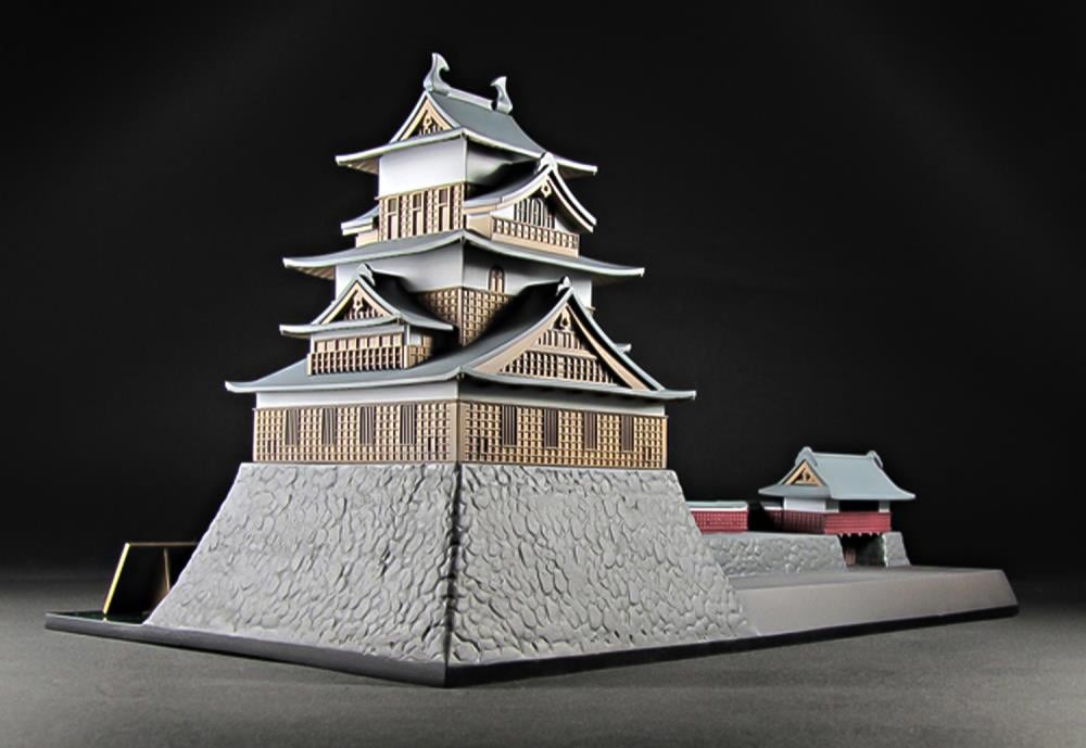 Suwa Takashima Castle Model Kit Gallery Image 7