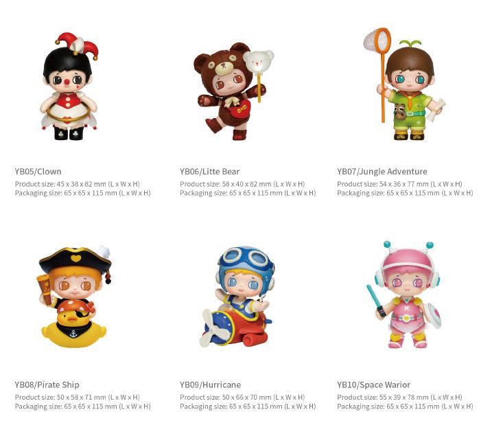 Yoola Amusement Park Box of 12 Figures Gallery Image 19