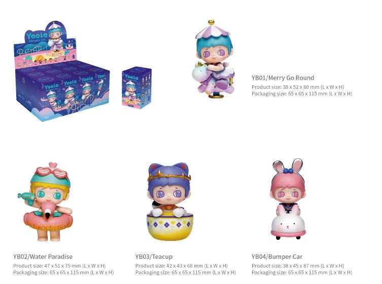 Yoola Amusement Park Box of 12 Figures Gallery Image 18