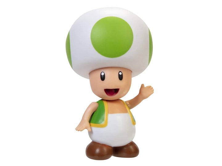 World of Nintendo 4" Green Toad Gallery Image 1
