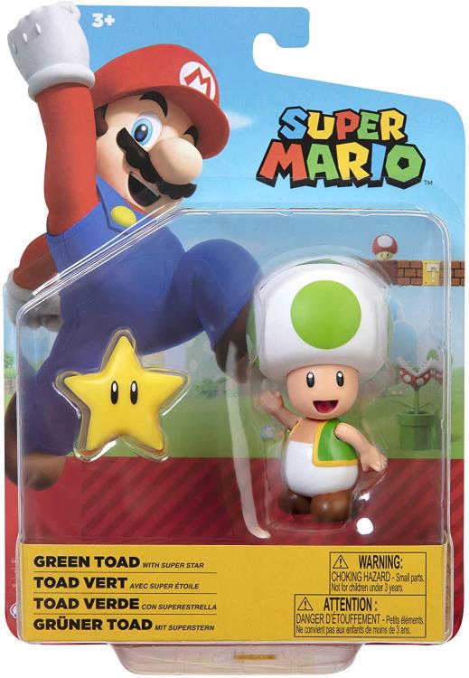 World of Nintendo 4" Green Toad Gallery Image 4