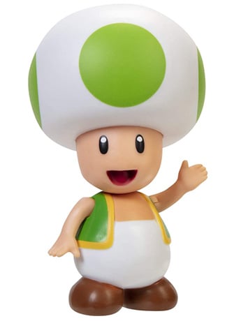 World of Nintendo 4" Green Toad Gallery Image 2