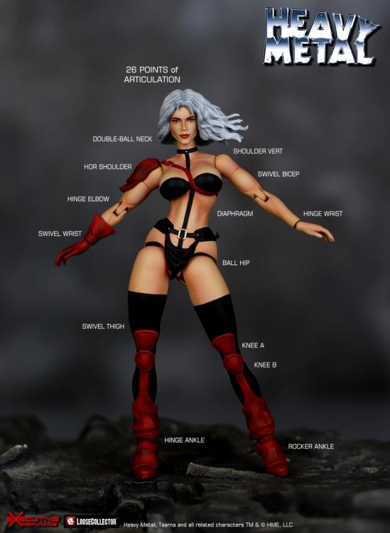 Heavy Metal Taarna & Avis Deluxe 1/12 Scale Figure Set Gallery Image 7