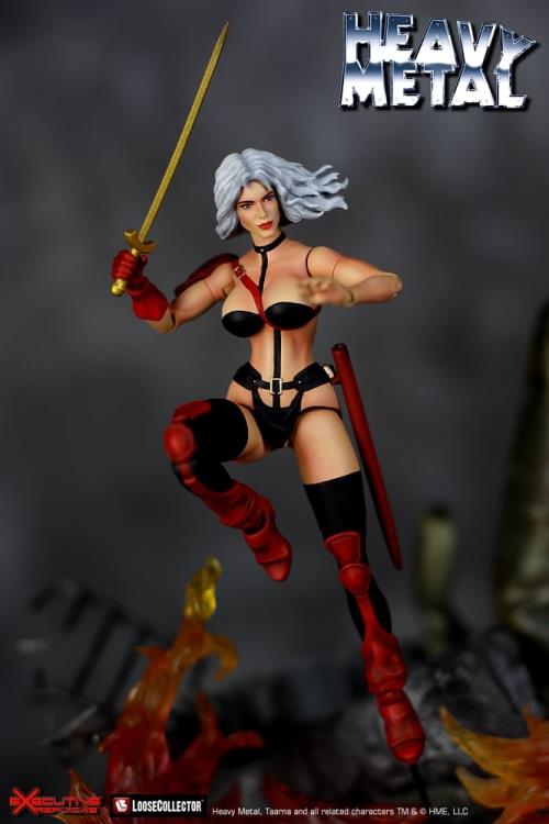 Heavy Metal Taarna & Avis Deluxe 1/12 Scale Figure Set Gallery Image 5