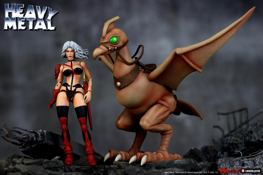 Heavy Metal Taarna & Avis Deluxe 1/12 Scale Figure Set Gallery Image 4