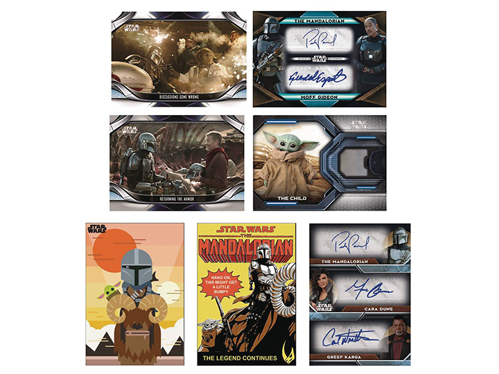 The Mandalorian 2021 Season 2 Trading Cards Hobby Box (with Bonus) Gallery Image 1