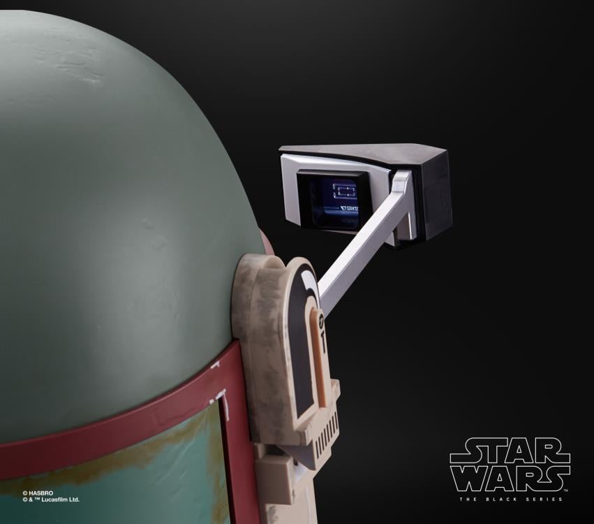 Star Wars: The Black Series Boba Fett (The Mandalorian) 1:1 Scale Wearable Helmet (Electronic) Gallery Image 8