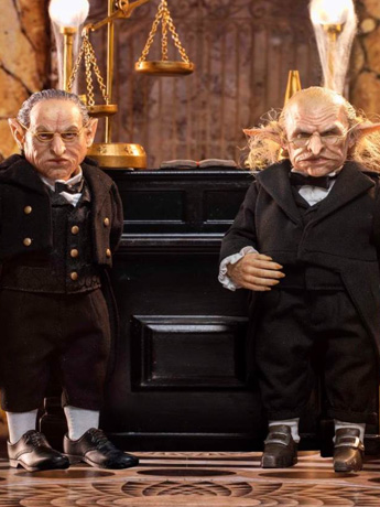 Harry Potter and the Sorcerer's Stone Gringotts Head Goblin & Griphook 1/6 Scale Figure Set Gallery Image 2