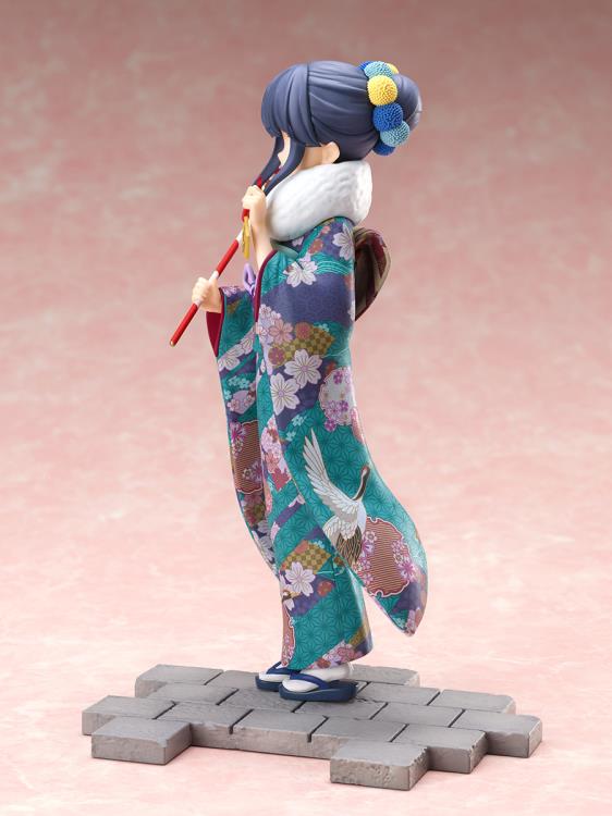 Laid-Back Camp F:Nex Rin Shima (Furisode Ver.) 1/7 Scale Figure Gallery Image 7