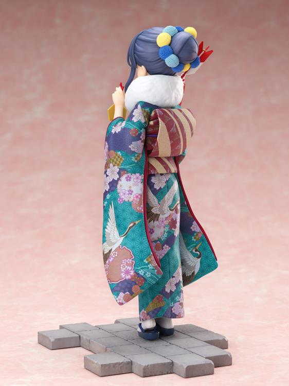 Laid-Back Camp F:Nex Rin Shima (Furisode Ver.) 1/7 Scale Figure Gallery Image 8