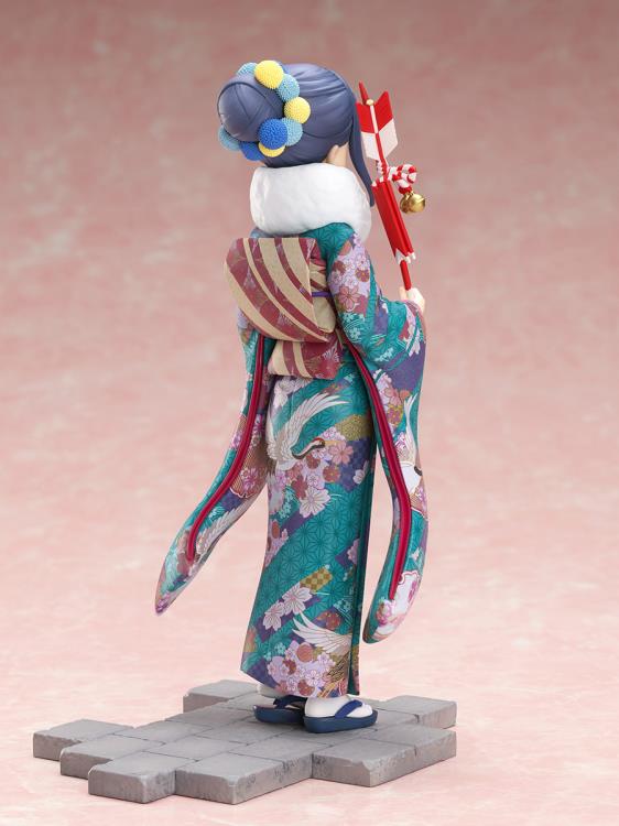 Laid-Back Camp F:Nex Rin Shima (Furisode Ver.) 1/7 Scale Figure Gallery Image 9