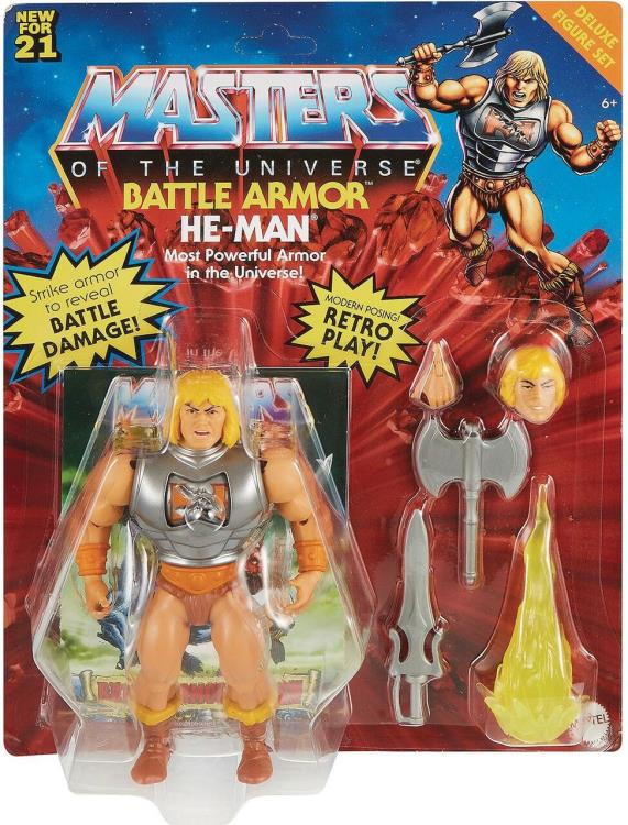 Masters of the Universe: Origins Deluxe Battle Armor He-Man Gallery Image 8