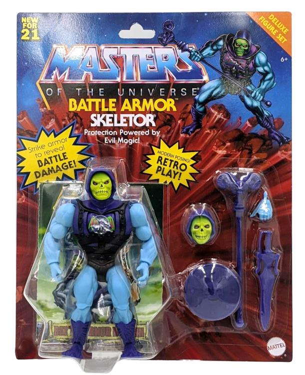 Masters of the Universe: Origins Deluxe Battle Armor Skeletor Gallery Image 8