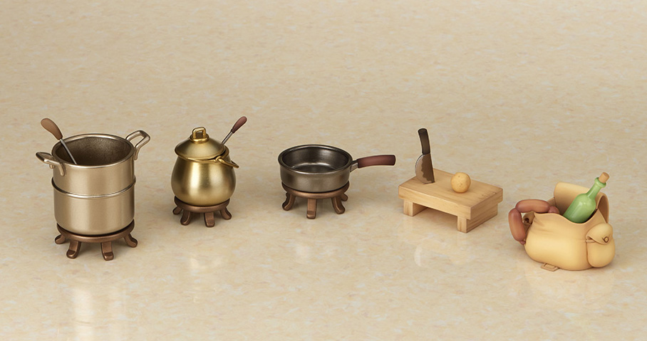 Odin Sphere: Leifthrasir Maury's Catering Service with Gwendolyn Figure Set Gallery Image 9