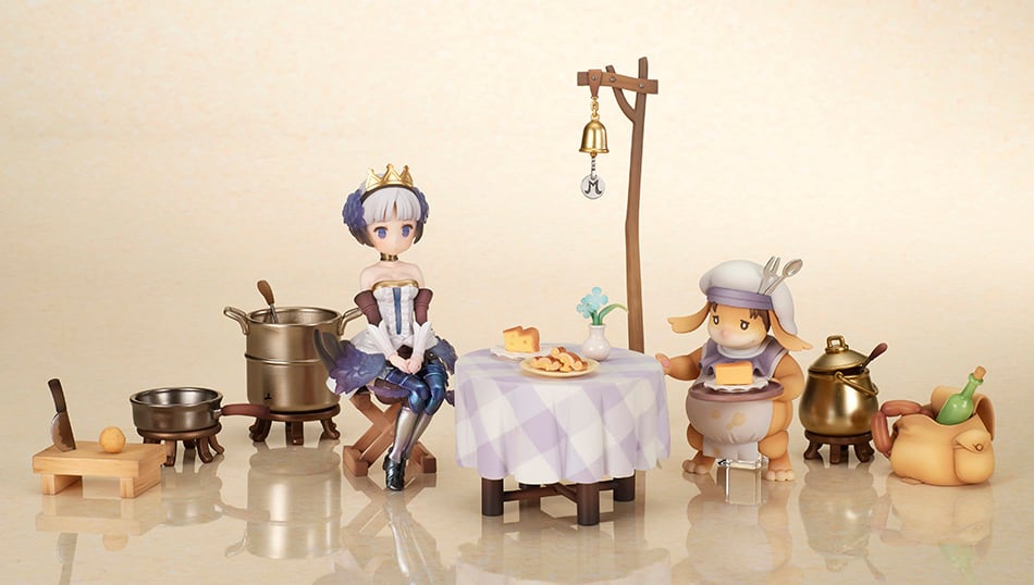 Odin Sphere: Leifthrasir Maury's Catering Service with Gwendolyn Figure Set Gallery Image 12