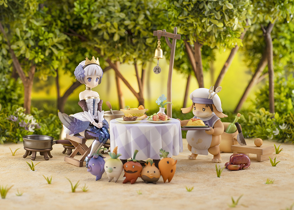 Odin Sphere: Leifthrasir Maury's Catering Service with Gwendolyn Figure Set Gallery Image 15