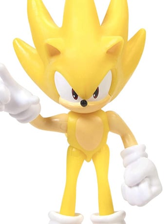 Sonic The Hedgehog 2.5" Super Sonic Figure Gallery Image 2