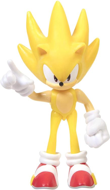 Sonic The Hedgehog 2.5" Super Sonic Figure Gallery Image 3