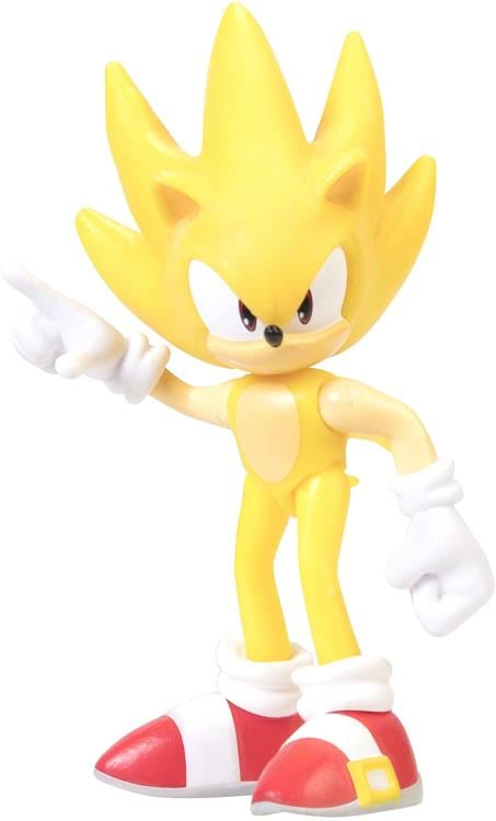 Sonic The Hedgehog 2.5" Super Sonic Figure Gallery Image 7
