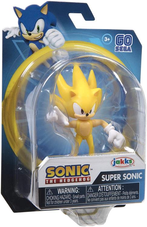 Sonic The Hedgehog 2.5" Super Sonic Figure Gallery Image 9