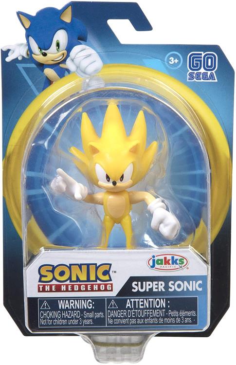 Sonic The Hedgehog 2.5" Super Sonic Figure Gallery Image 8