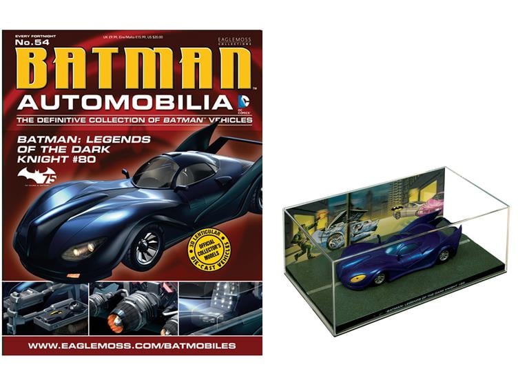 Batman Automobilia Collection - No.54 Batmobile (Legends of the Dark Knight #80) Gallery Image 1