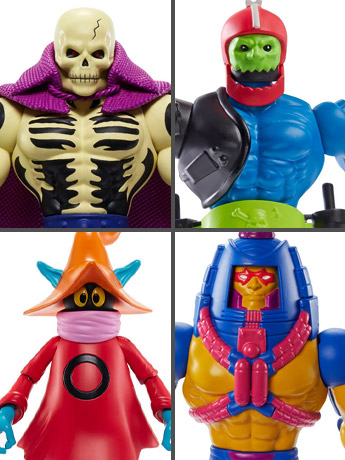 Masters of the Universe: Origins Wave 2 Set of 4 Figures