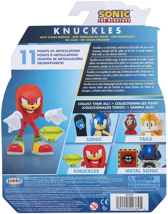 Sonic The Hedgehog 4" Knuckles Gallery Image 10