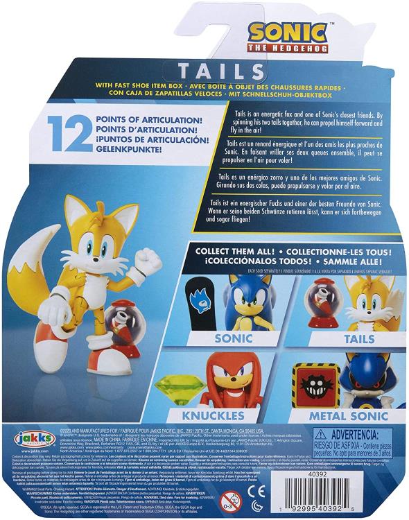 Sonic The Hedgehog 4" Tails Gallery Image 10