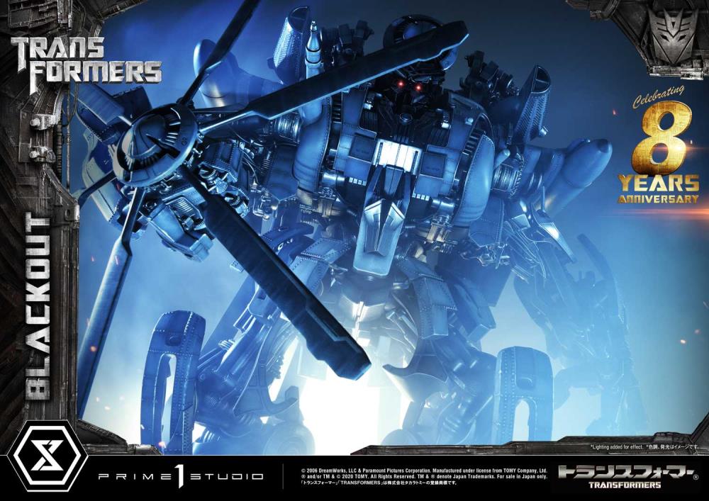 Transformers Museum Masterline Blackout Statue Gallery Image 14