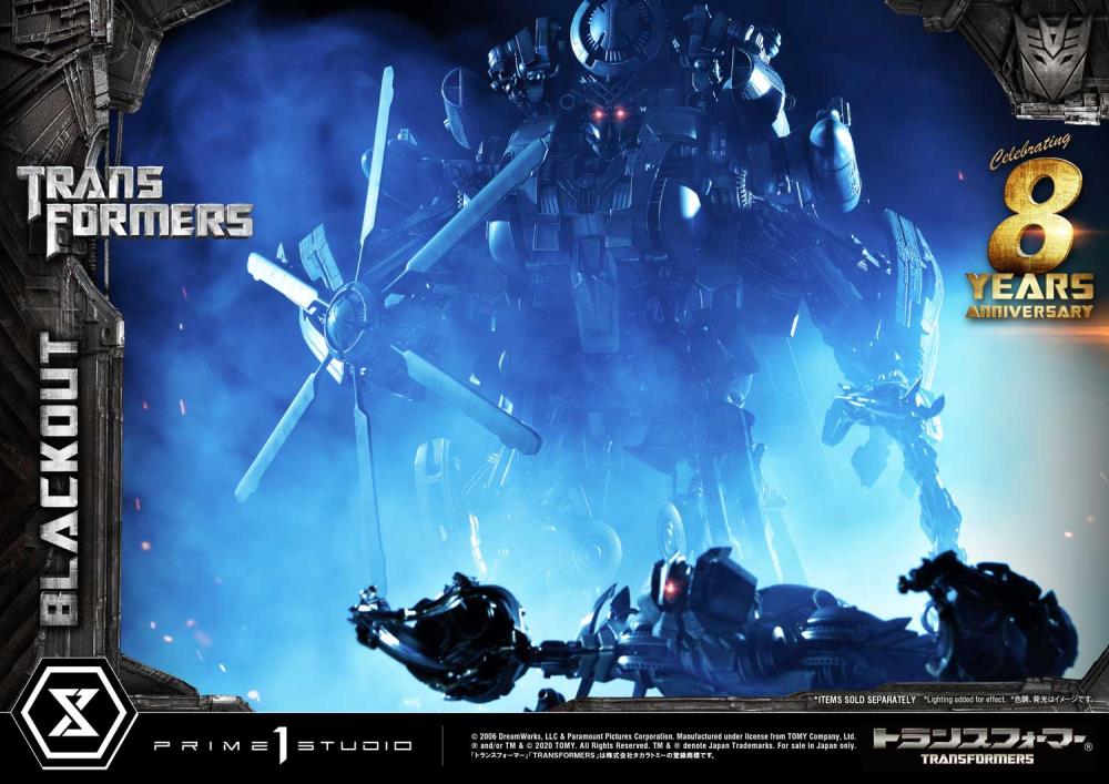 Transformers Museum Masterline Blackout Statue Gallery Image 15