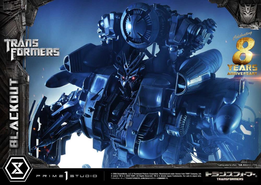 Transformers Museum Masterline Blackout Statue Gallery Image 16