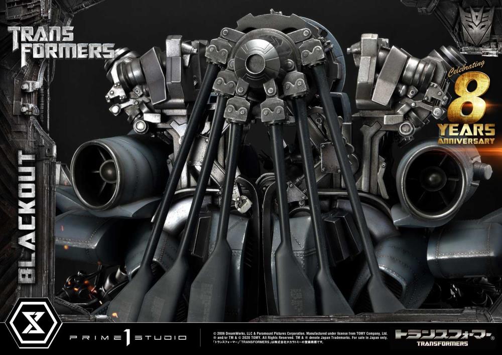 Transformers Museum Masterline Blackout Statue Gallery Image 29
