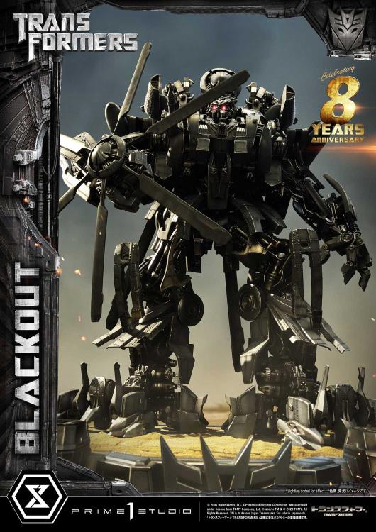Transformers Museum Masterline Blackout Statue Gallery Image 9