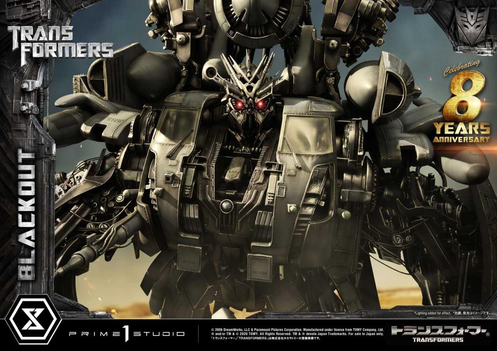 Transformers Museum Masterline Blackout Statue Gallery Image 11