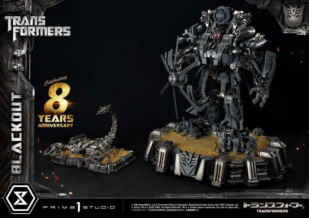 Transformers Museum Masterline Blackout Statue Gallery Image 36