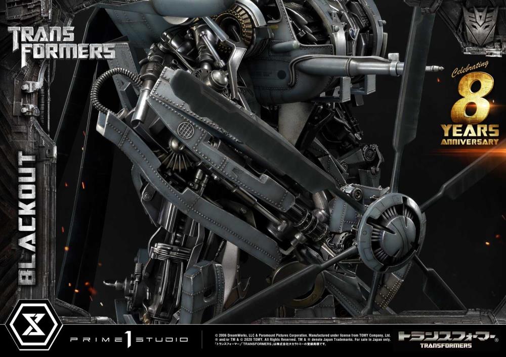 Transformers Museum Masterline Blackout Statue Gallery Image 25