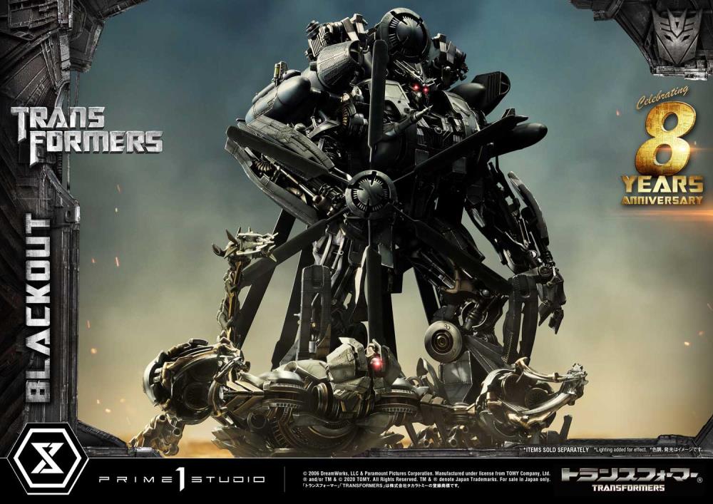 Transformers Museum Masterline Blackout Statue Gallery Image 10