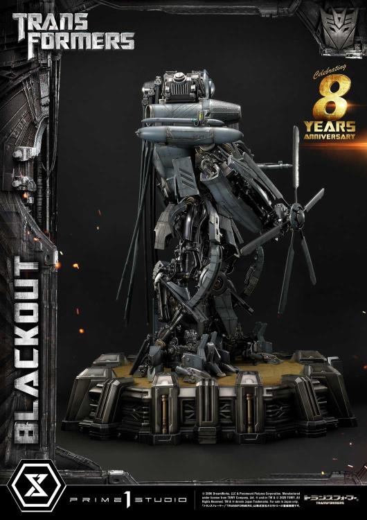 Transformers Museum Masterline Blackout Statue Gallery Image 5