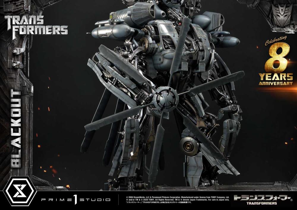 Transformers Museum Masterline Blackout Statue Gallery Image 24