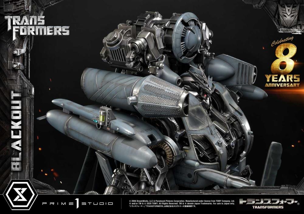 Transformers Museum Masterline Blackout Statue Gallery Image 22