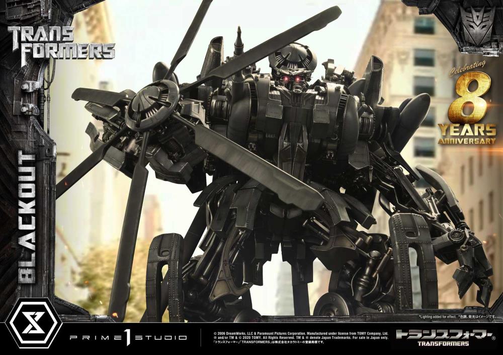 Transformers Museum Masterline Blackout Statue Gallery Image 12