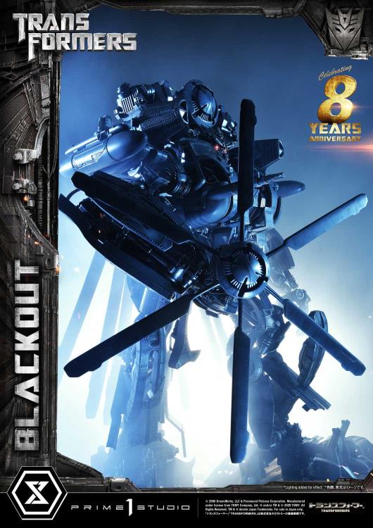 Transformers Museum Masterline Blackout Statue Gallery Image 17