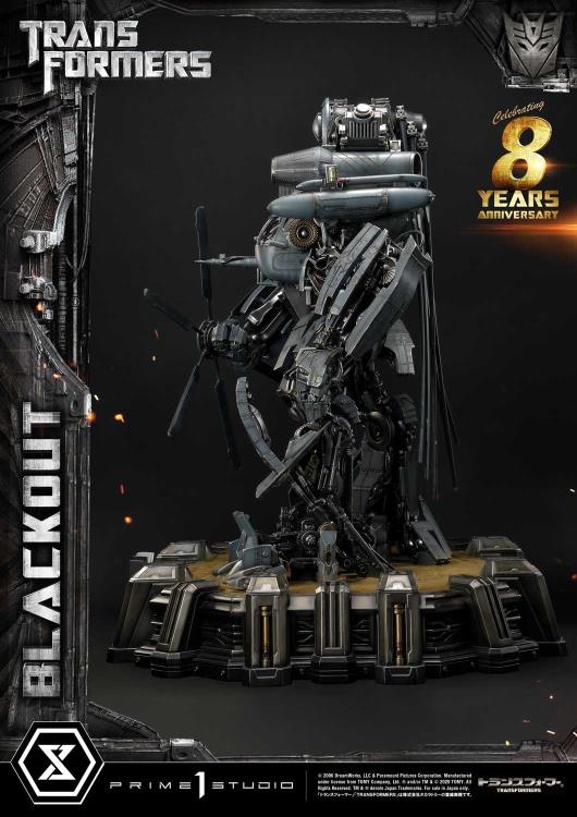 Transformers Museum Masterline Blackout Statue Gallery Image 4