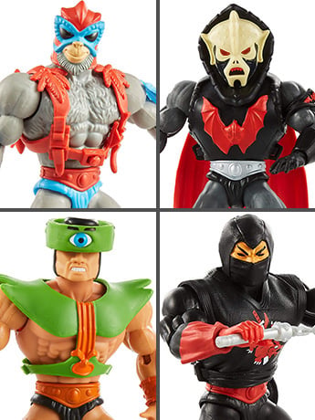 Masters of the Universe: Origins Wave 4 Set of 4 Figures Gallery Image 2