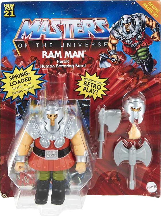 Masters of the Universe: Origins Deluxe Ram Man Gallery Image 8