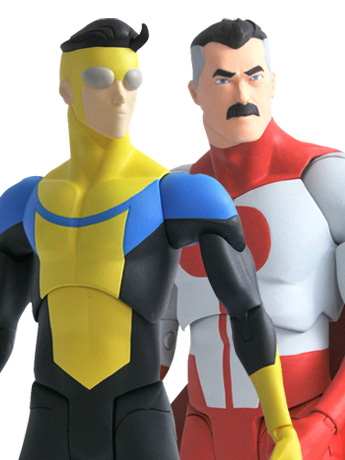 Invincible Wave 1 Set of 2 Deluxe Figures Gallery Image 2